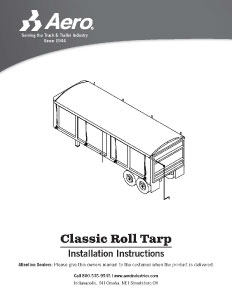 Classic Roll Tarp Installation Instructions