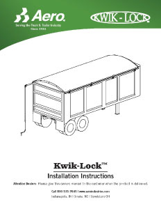 Kwik-Lock Installation Instructions